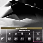 PENTHOUSE - ADORE ME PANTIES BLACK L/XL