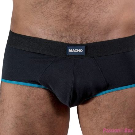 MACHO - MS24B BRIEF UNDERPANTS DARK BLUE L