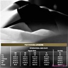 PENTHOUSE - CLASSIFIED THONG WHITE L/XL