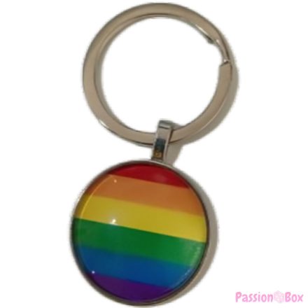 PRIDE - LGBT FLAG KEYCHAIN
