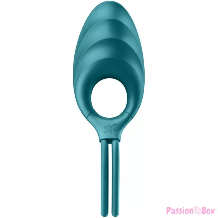 SATISFYER - SWORDSMAN RING VIBRATOR GREEN