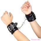 SECRETPLAY - BLACK BONDAGE HANDCUFFS BDSM COLLECTION