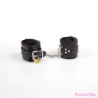SECRETPLAY - BLACK BONDAGE HANDCUFFS BDSM COLLECTION