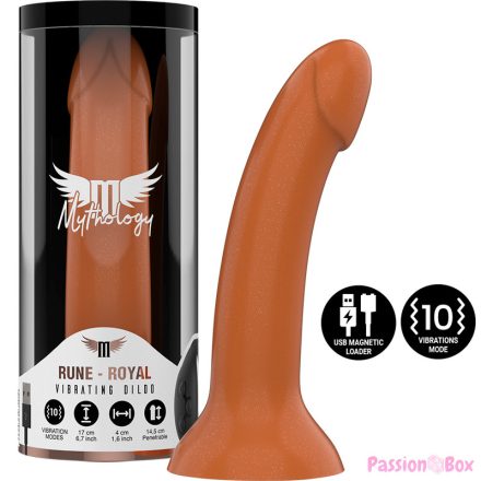 MYTHOLOGY - RUNE ROYAL DILDO M - VIBRATOR WATCHME WIRELESS TECHNOLOGY COMPATIBLE