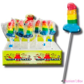 PRIDE - GUMMY LOLLIPOP PENIS LGBT