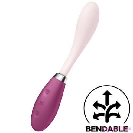 SATISFYER - G-SPOT FLEX 3 MULTI VIBRATOR RED