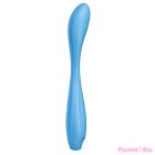 SATISFYER - G-SPOT FLEX 4+ MULTI VIBRATOR APP BLUE