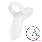 SATISFYER - BOLD LOVER FINGER VIBRATOR WHITE