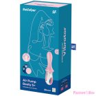 SATISFYER - AIR PUMP BOOTY 5+ INFLATABLE ANAL VIBRATOR PINK