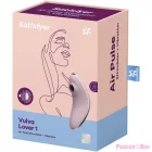 SATISFYER - VULVA LOVER 1 AIR PULSE STIMULATOR & VIBRATOR VIOLET