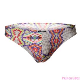 CUT4MEN - LOW RISE BRIEF AZTEC L