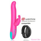 HAPPY LOKY - PLUTO RABBIT VIBRATOR & ROTATOR + WATCHME REMOTE CONTROL