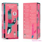 HAPPY LOKY - PLUTO RABBIT VIBRATOR & ROTATOR + WATCHME REMOTE CONTROL