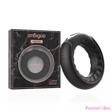 ANBIGUO - ADRIANO VIBRATING RING + WATCHME REMOTE CONTROL