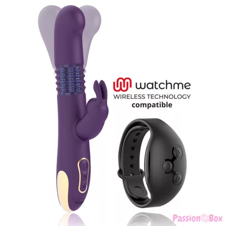 TREASURE - BASTIAN RABBIT UP & DOWN ROTATOR & VIBRATOR + WATCHME REMOTE CONTROL
