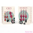 CICI BEAUTY - PREMIUM SILICONE 3 VIBRATING KEGEL BEADS REMOTE CONTROL