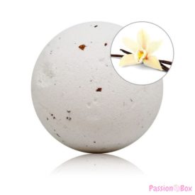 TALOKA - VANILLA SCENTED BATH BOMB WITH ROSE PETALS