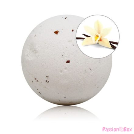TALOKA - VANILLA SCENTED BATH BOMB WITH ROSE PETALS