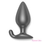 ONINDER - RIO VIBRATING ANAL PLUG BLACK - FREE APP