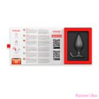 ONINDER - RIO VIBRATING ANAL PLUG BLACK - FREE APP