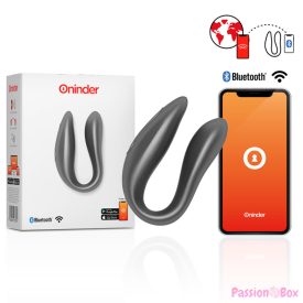  ONINDER - LISBOA BLACK G-POINT & CLITORIS STIMULATOR - FREE APP