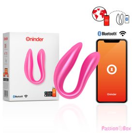   ONINDER - LISBOA PINK G-POINT & CLITORIS STIMULATOR - FREE PINK APP