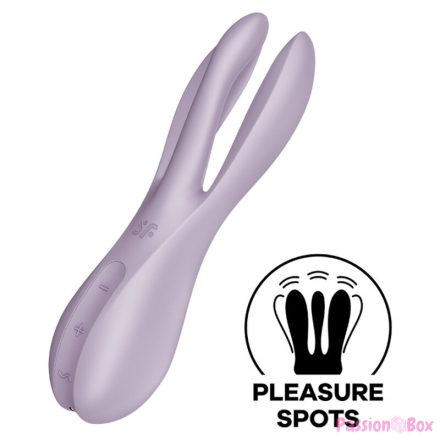 SATISFYER - THREESOME 2 VIBRATOR VIOLET