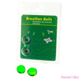 TALOKA - 2 BRAZILIAN BALLS MINT INTIMATE GEL