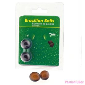 TALOKA - 2 BRAZILIAN BALLS CHOCOLATE INTIMATE GEL