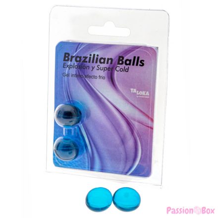 TALOKA - 2 BRAZILIAN BALLS COLD EFFECT EXCITING GEL