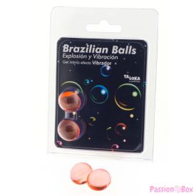 TALOKA - 2 BRAZILIAN BALLS VIBRATING EFFECT EXCITING GEL