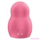 SATISFYER - PRO TO GO 1 DOUBLE AIR PULSE STIMULATOR & VIBRATOR RED