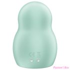 SATISFYER - PRO TO GO 1 DOUBLE AIR PULSE STIMULATOR & VIBRATOR GREEN