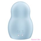 SATISFYER - PRO TO GO 1 DOUBLE AIR PULSE STIMULATOR & VIBRATOR BLUE