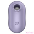 SATISFYER - PRO TO GO 2 DOUBLE AIR PULSE STIMULATOR & VIBRATOR VIOLET