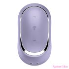 SATISFYER - PRO TO GO 2 DOUBLE AIR PULSE STIMULATOR & VIBRATOR VIOLET