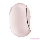 SATISFYER - PRO TO GO 2 DOUBLE AIR PULSE STIMULATOR & VIBRATOR BEIGE
