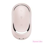 SATISFYER - PRO TO GO 2 DOUBLE AIR PULSE STIMULATOR & VIBRATOR BEIGE