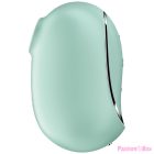 SATISFYER - PRO TO GO 2 DOUBLE AIR PULSE STIMULATOR & VIBRATOR GREEN