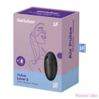 SATISFYER - VULVA LOVER 3 AIR PULSE STIMULATOR & VIBRATOR BLACK