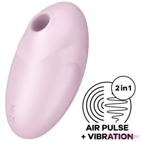   SATISFYER - VULVA LOVER 3 AIR PULSE STIMULATOR & VIBRATOR PINK