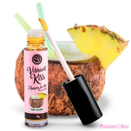 SECRETPLAY - LIP GLOSS VIBRANT KISS - PINA COLADA