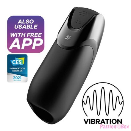 SATISFYER - MEN VIBRATION+ BLACK