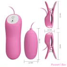 PRETTY LOVE - TWEEZERS WITH VIBRATION AND PINK ELETROSHOCK