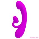 PRETTY LOVE - SINCERE SILICONE CLITORAL VIBRATOR AND SUCKER PURPLE