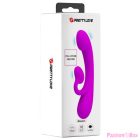 PRETTY LOVE - SINCERE SILICONE CLITORAL VIBRATOR AND SUCKER PURPLE