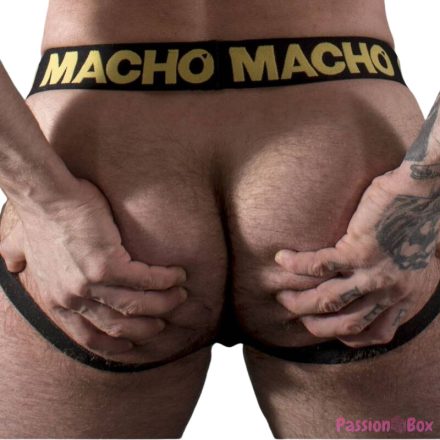 MACHO - MX25AC JOCK YELLOW LEATHER L