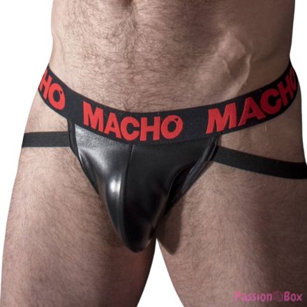 MACHO - MX25RC JOCK RED LEATHER M