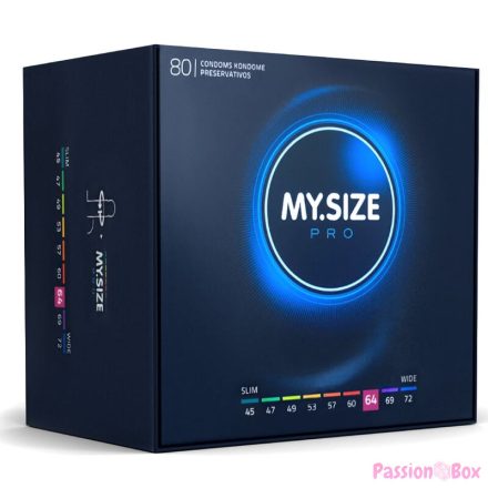 MY SIZE - PRO CONDOMS 64 MM 80 UNITS