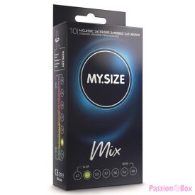 MY SIZE - MIX CONDOMS 49 MM 10 UNITS